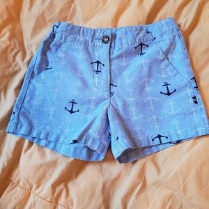 Nautica Boys Shorts With Anchor Print